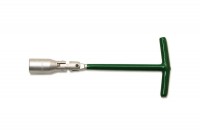 547516 Ключ свечной карданный с резиновой вставкой 16×500 мм