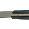 Нож Олфа с выдвижным лезвием черный 9 мм. OL-180-BLACK