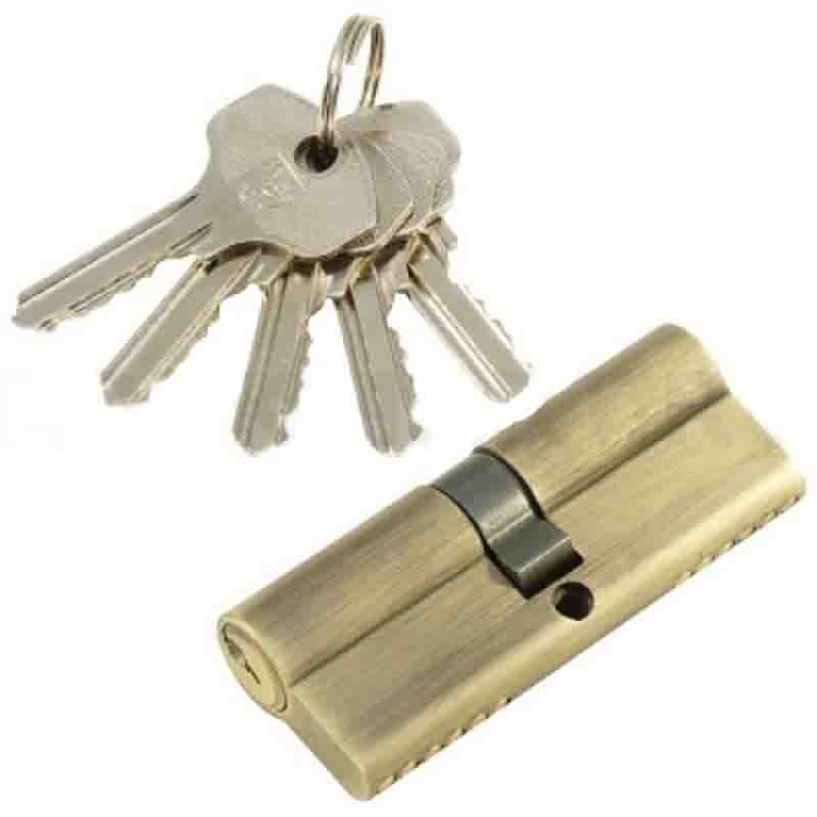4014 Ц.М. англ. ключ-ключ N80mm SB (мат. латунь) я048