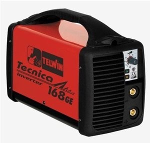 Сварка Инвекторная TELWIN TECNICA 168 GE, 3.4kW,5-130А,dэл=1.6-3.2мм/пит.от ген без проводов