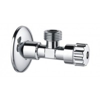 FZ62,приборный регулировочный для подкл сантех приборов 1/2″х3/4″ латунный хром