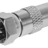 Переход штекер F - штекер TV GOLD Rexant 05-4361-1