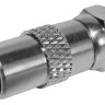 Переход штекер F - штекер TV GOLD Rexant 05-4361-1