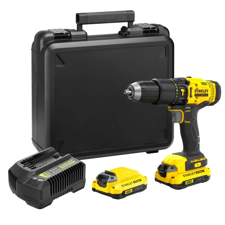 Дрель-шуруповерт STANLEY SFMCD711C2K-QW