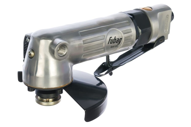 FUBAG Пневмошлифмашина угловая GA125 5" (184 л/мин_6.3 бар_10000 об/мин_ 5") + зачистной диск 5"