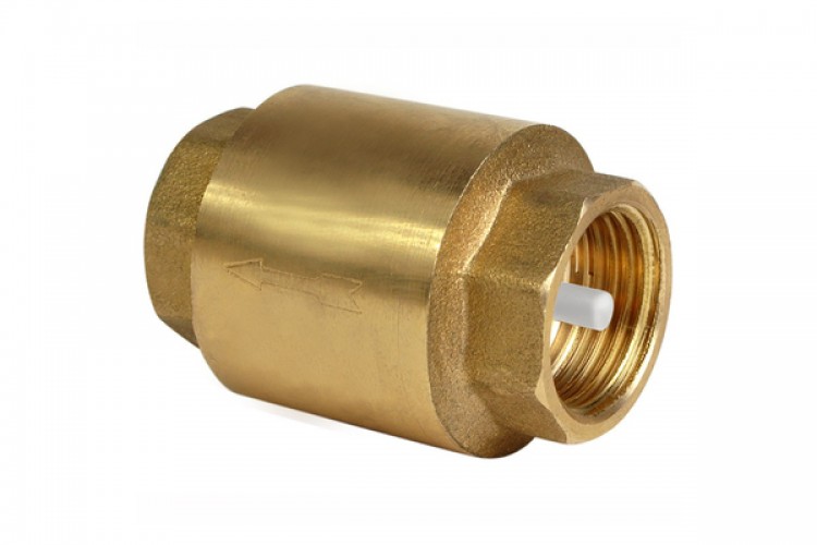 Обратный клапан с металлич. штоком 1/2" вн/вн усиленный JH-1010