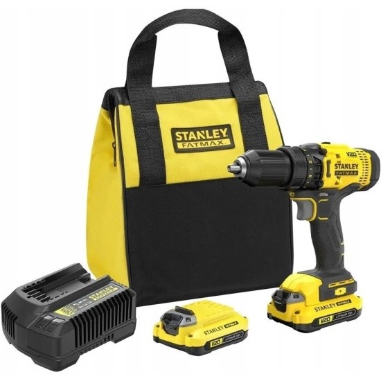 Дрель-шуруповерт STANLEY SFMCD710D2K-QW