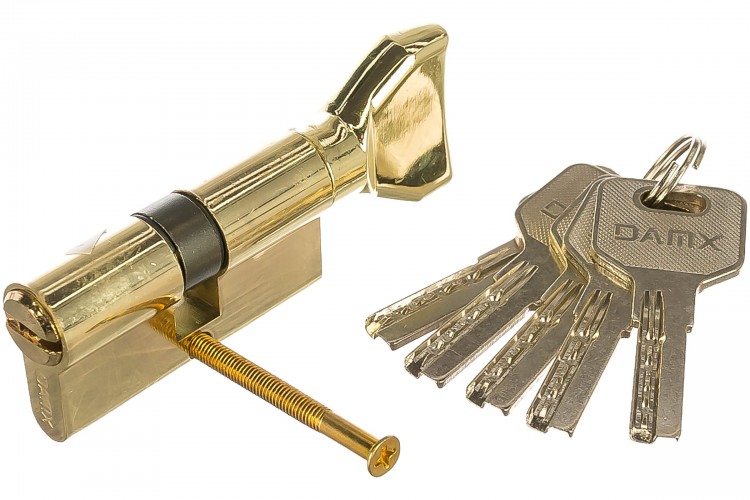 4080 Ц.М. перфо ключ-ключ С60mm PB (золото)