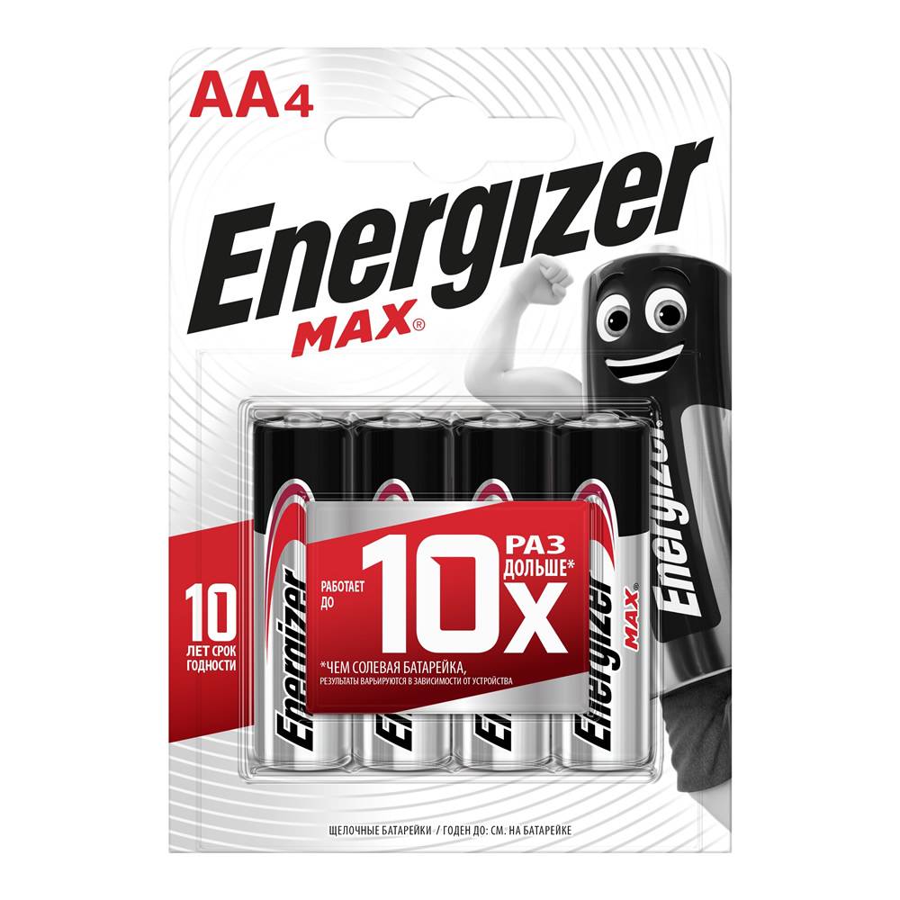 Батарейка Energizer Е91 (АА) BL4