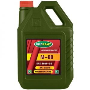 Масло мотор.OIL RIGHT M8B SAE 20w20 10л