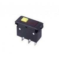 Автомат-предохранитель 250V 15А(3с) RESET-OFF красный с подсветкой REXANT 36-2690