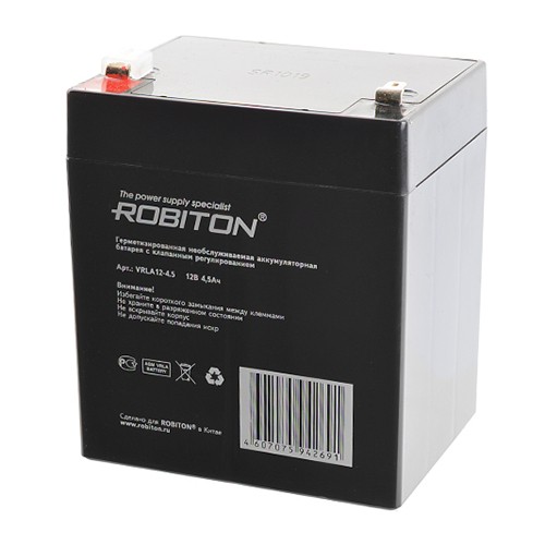 Аккумулятор Robiton VRLA12-4,5  12 в