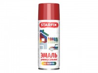 Краска-эмаль аэроз.универс.красный огонь STARFIX 520мл (3000)(SM-97028-1)