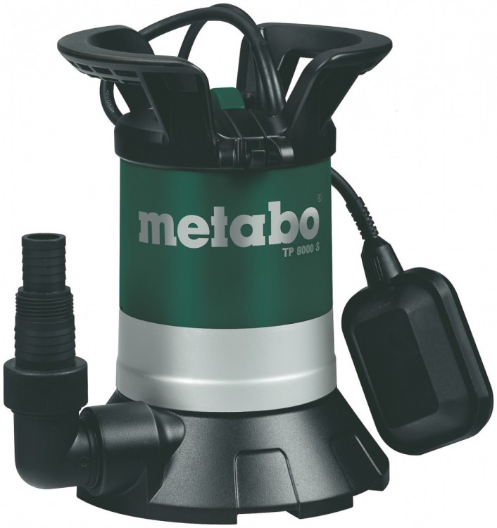Metabo TP 8000 S Насос погр.350Вт,8000л/ч,7м,поплавок 0250800000