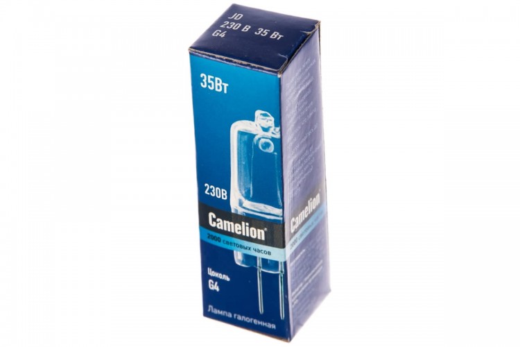 Капсула галогенная 220*35 G4 Camelion 01995