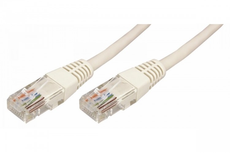 Патч-корд U/UTP 5e кат.RJ45-RJ45 неэкранированный серый 20м 18-1011