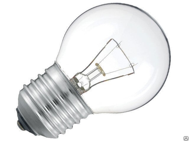 Лампа прозрачная 60 Вт Е27  мини  GE  00902