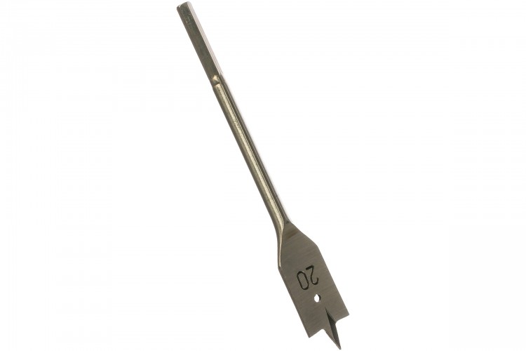 Сверло плоскофрезерное Makita D-07755 20х150мм, хв-6-ти гран. 1/4"