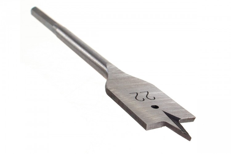 Сверло плоскофрезерное Makita D-07761 22х150мм, хв-6-ти гран. 1/4"