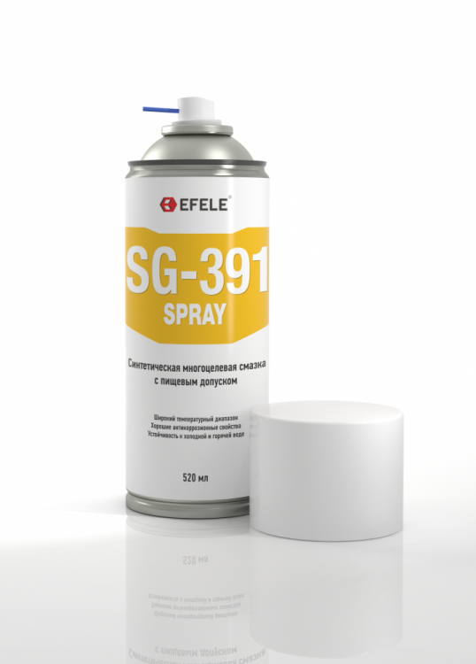 Синтетическая многоцелевая смазка EFELE SG-391 Spray 520 мл