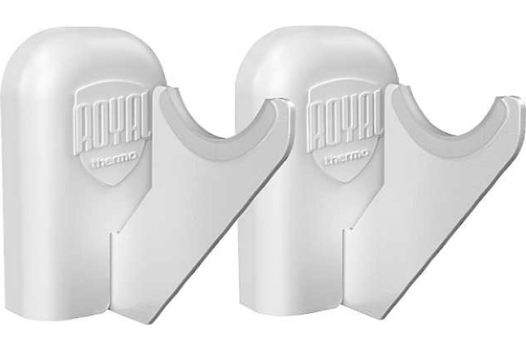 Комплект настенных регулируемых кронштейнов Royal Thermo Design 80, белые