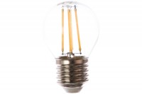 Лампа светодиодная LED-ШАР-deco 9Вт 230В E27 3000K 810Лм прозр. IN HOME 4690612026268