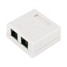 Розетка ком.2RJ-45 8P-8C 5 кат