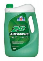 AGA048Z Антифриз готовый -42С(зелёный) 5л.