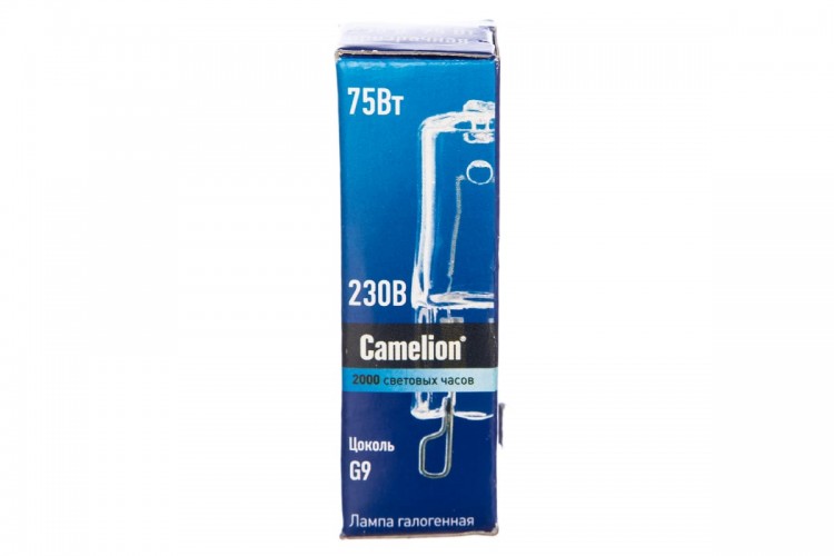 Капсула прозрачная 220*75 G9 Camelion