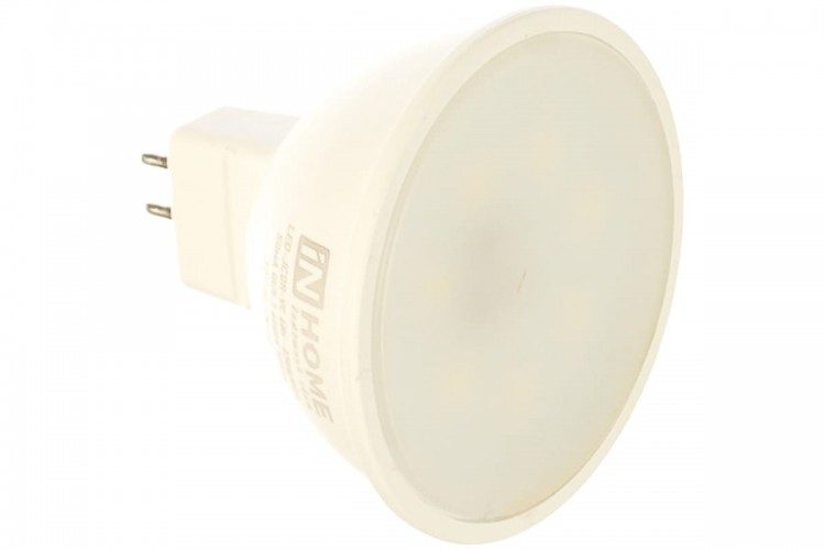 Лампа свет. LED-JCDR-VC 6Вт 230В GU5.3 4000K 525Лм INHOME 4690612020372