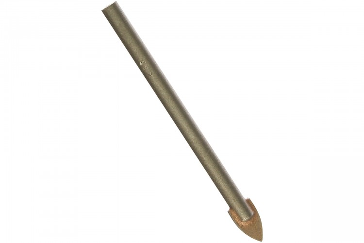 Makita D-25149 Сверло д\стекла\кафеля, 6х65мм,хв-цилиндр,острие конус