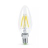 Лампа светодиодная LED-СВЕЧА-deco 9Вт 230В E14 4000K 810Лм прозр. InHOME 4690612026206