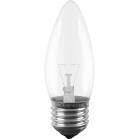 Лампа свеча 40W Е27 прозрачная Philips