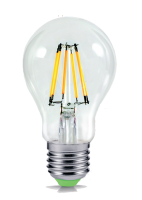 Лампа светодиодная LED-A60-PREMIUM 6Вт 160-260В E27 4000К 540Лм прозрачная ASD 4690612003474