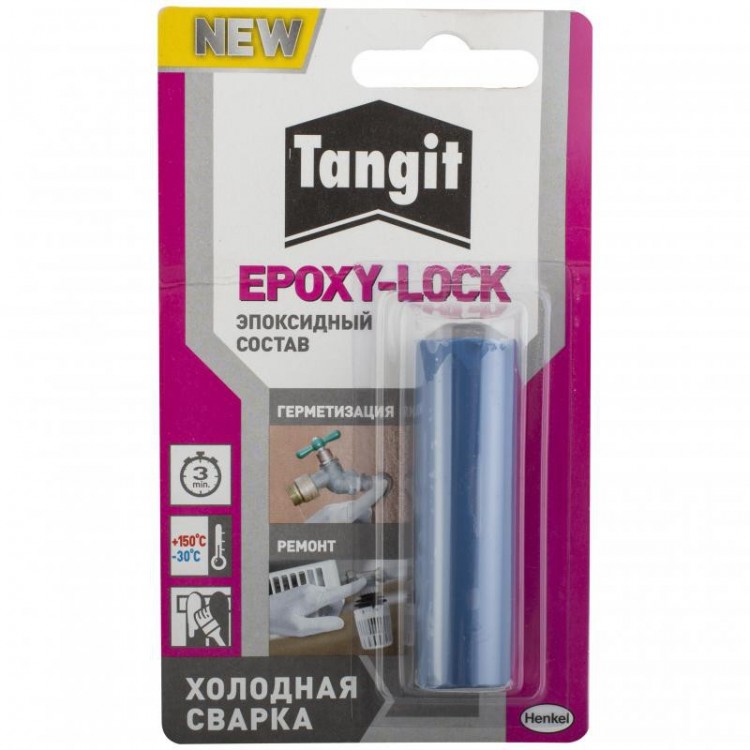 Состав эпоксидный тангит Epoxy-lock (холодная сварка) 48г