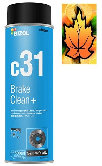 80002 BIZOL Очитс.тормозов Brake Clean C31+ (0.5л)