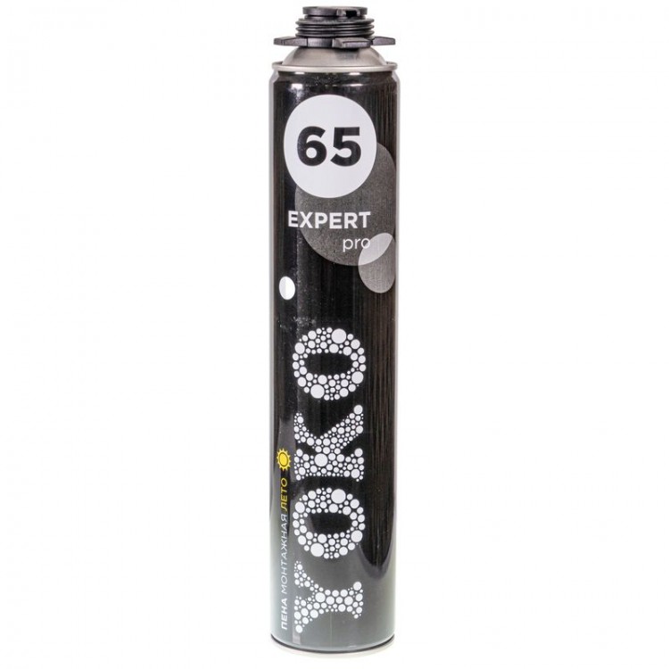 Пена монтажная YOKO Expert Pro 65 профессиональная, 900 мл