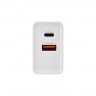 Сетевое зарядное устройство для iPhone/iPad REXANT Type-C + USB 3.0 с Quick charge, белое 16-0278