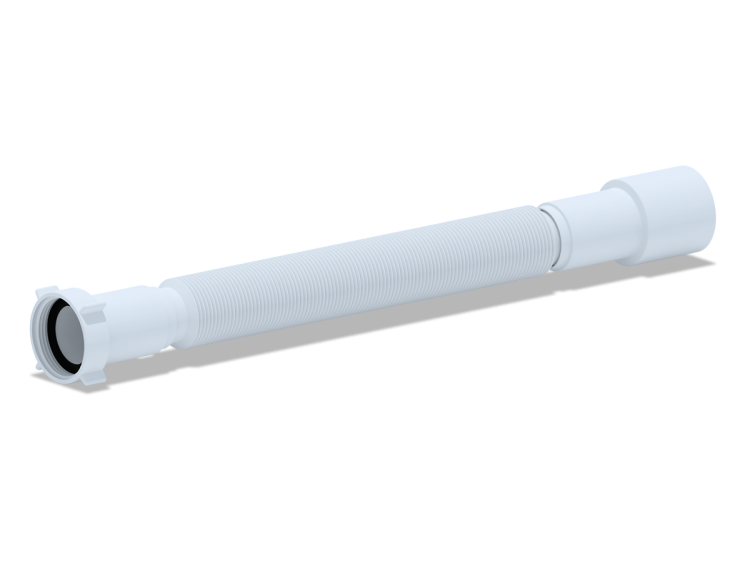 Гибкая труба 1 1/2"х40/50 удлиненная К116
