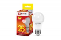 Лампа светодиодная LED-А65-VC 25Вт 230В E27 3000K 2380Лм InHOME 4690612024066