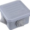 Коробка распаячная ОП 70х70х40 IP44 КМ41236 (4 гермоввода) IEK UKOZ11-070-070-040-K41-44
