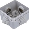 Коробка распаячная ОП 70х70х40 IP44 КМ41236 (4 гермоввода) IEK UKOZ11-070-070-040-K41-44