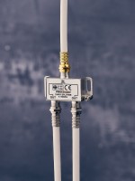 Делитель Splitter 2 TV 11552 пластик
