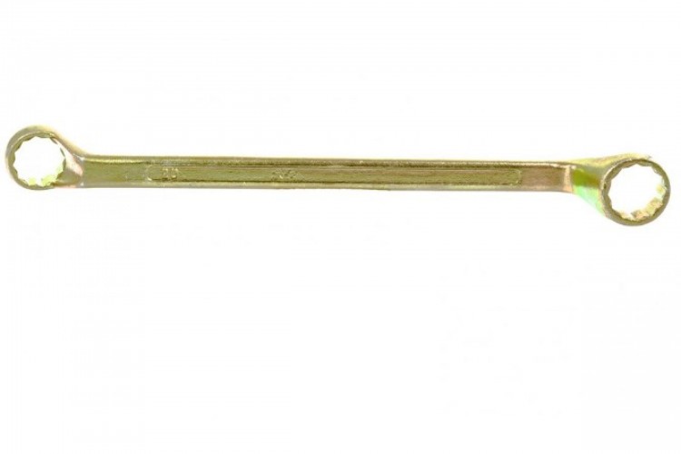 Ключ накидной, 20 х 22 мм, желтый цинк// СИБРТЕХ