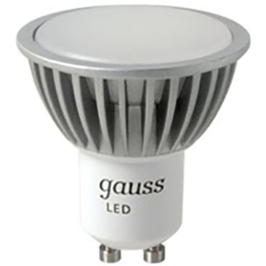 Лампа Gauss LED  5W 2700K GU10 FROST