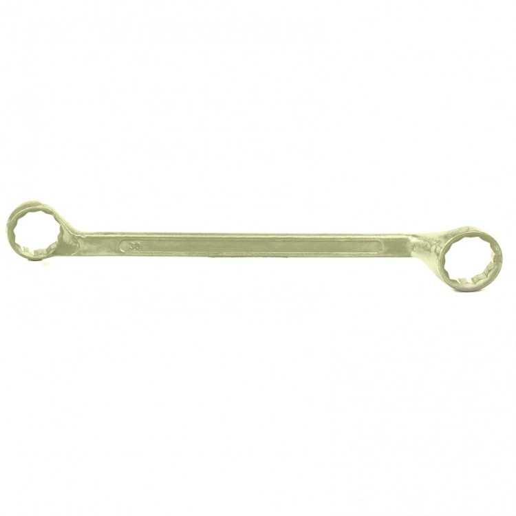 Ключ накидной, 30 х 32 мм, желтый цинк// СИБРТЕХ