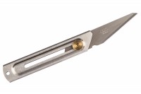 Нож OLFA  нержавейка хозяйственыый с выдвиж лез 20мм OL-CK-2