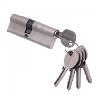 Цил. мех. простой ключ-ключ N55/35mm DAMX SN (Матовый никель) ч594