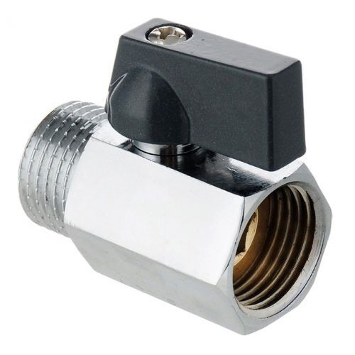 Кран шаровой мини гайка штуцер 1/2"