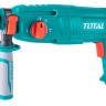 Перфоратор TOTAL TH308268-2, 1100 об/мин, 2,5Дж, 800Вт, Б26/С13/Д30, SDS, БЗП